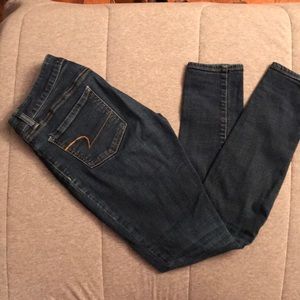 DARK WASH AEO SUPER STRETCH JEANS😍😍